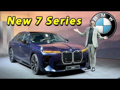 New BMW 7 Series REVEAL (2027 facelift) New face and tech against the S-Class?