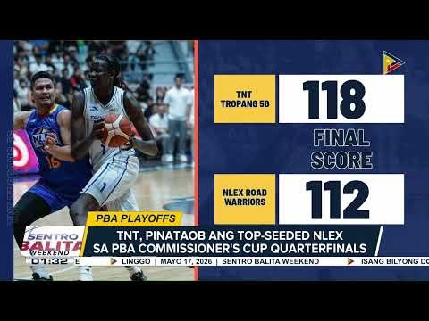 #SentroBalitaWeekend | TNT tropang 5G, naungusan ang NLEX Road Warriors | ulat ni Jamaica Bayaca