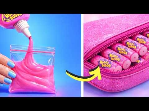 ZERO-STRESS SNACKING! 🧘‍♂️🍩 Genius Ways To Hide Your Lunch by 123 GO! GOLD