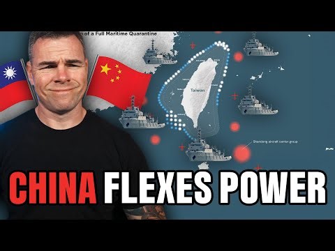 China's MASSIVE Military Exercise SURROUNDED Taiwan