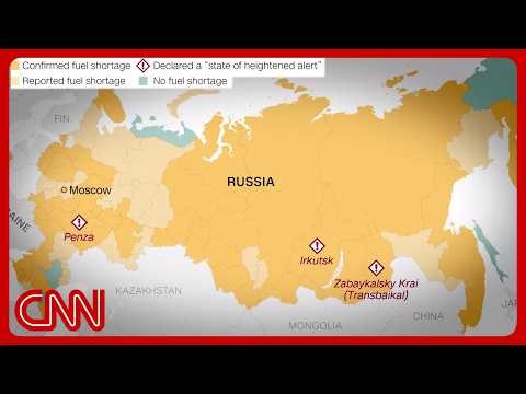 Ukraine strikes spark Russian fuel crisis; economic pessimism 'sky high'