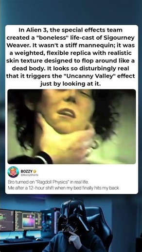 In Alien 3 (1992), practical effects were actually terrifying...