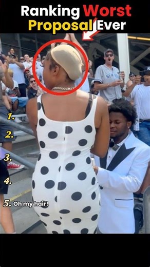 Ranking The Most Painful Proposal Fails On The Internet💍
