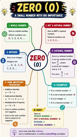 Know about zero #maths #exam