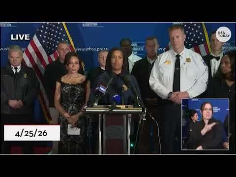 White House Correspondents' dinner shooting suspect facing 2 charges, DC press conference announces