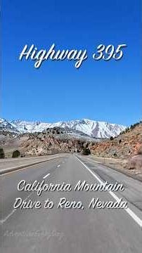 Is This California's Most Scenic Road Trip? Highway 395 Sierra Nevada Mountain Drive