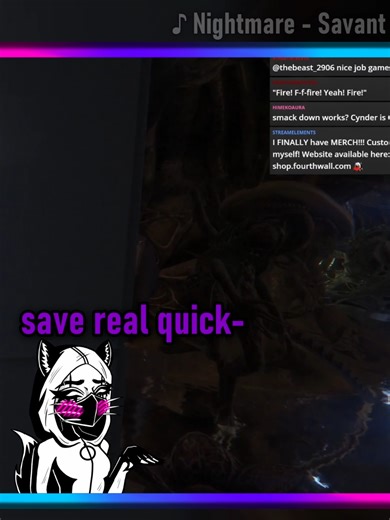 My Experience Playing Alien Isolation (ó﹏ò｡) #gaming #gamergirl #vtuber #pngtuber #horror #alienisolation