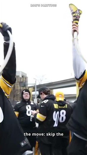 Browns at Steelers Nov 1 — Skip the Parking, Ride Together 🖤💛