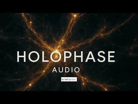 Holophase Ep. 11, Part 25: The Frozen Accident — How to Spot a "Law" That's Just a Memory