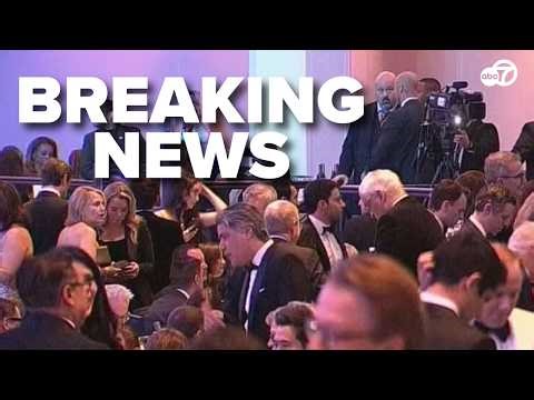 🔴LIVE | TRUMP SPEAKS AFTER SHOTS FIRED AT WHITE HOUSE CORRESPONDENTS DINNER