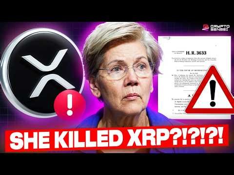 ELIZABETH WARREN JUST KILLED XRP?!?! (URGENT)