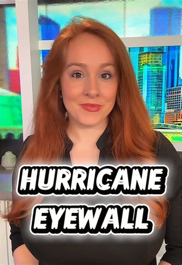 Inside the eye of a hurricane, the weather can suddenly become strangely calm 🌀☀️ But that doesn’t mean the storm is over. #HurricaneSeason #STEM