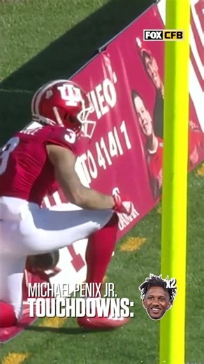 Michael Penix Jr. was COOKING when Indiana took on Michigan in 2020 #CFB #indiana #football