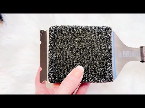BBQ Grill Brush Bristle Free Scraper Heavy Duty