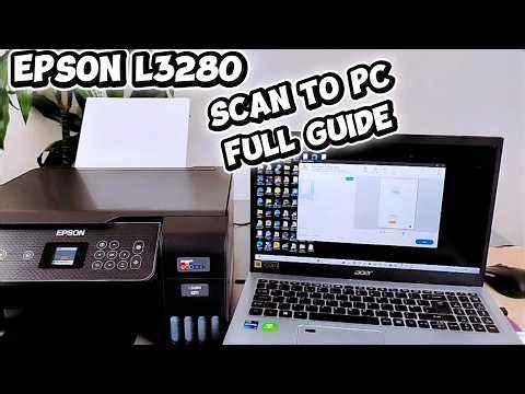 How to Scan Documents from Epson L3280 to Computer –3 Easy Ways (Save as PDF & Print Double-Sided)