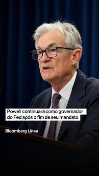 Powell diz que seguirá como diretor do Fed após o fim de seu mandato como presidente