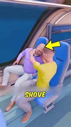Sleeping Stranger Won’t Wake Up on the Train? Try THIS