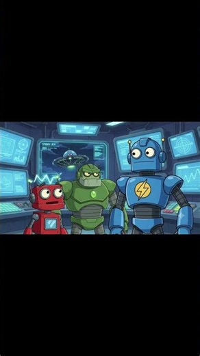 Robots vs Aliens — Part 1: Alien Invasion Begins | Cartoon Animation