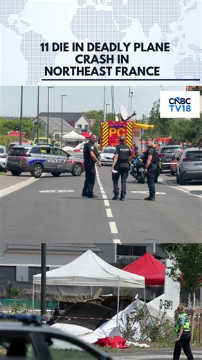 France Plane Crash: 11 Dead As Plane Crashes In Northeastern France | N18G
