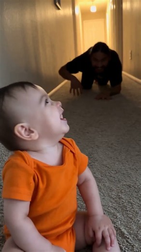 Tickle Monster Papa Is Coming 👹😂 #funnybaby