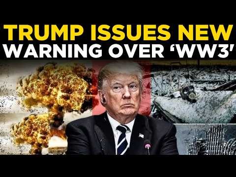 TRUMP LIVE: Major War Warning | Is World War 3 Coming? | TRUMP WW3 WARNING | WORLD NEWS LIVE