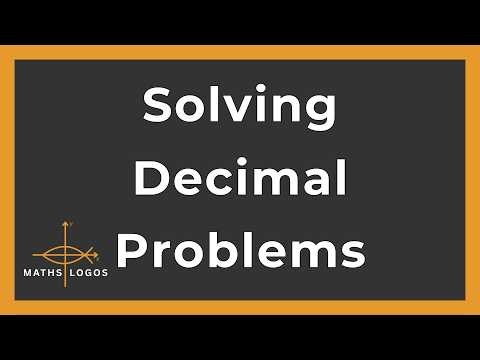 Solving Decimal Word Problems & Shape Questions
