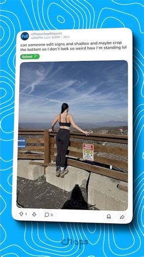 Taking more Photoshop Requests Too Literally