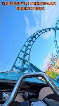 abyssus oride pov at Energylandia in Poland 🇵🇱 #rollercoaster #themepark #amusementpark #travel