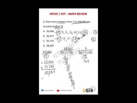 UPCAT Math Reviewer 1