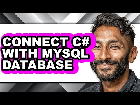 How to Connect C# with Mysql Database - Easy Guide