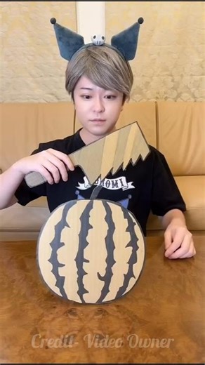 Watermelon Cutting Panic! 🍉😱 But It’s Just a Shocking Confusion! 😂✨