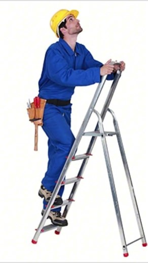 Overloading Your Ladder? OSHA Violation #laddersafety #OSHA #workplacesafety