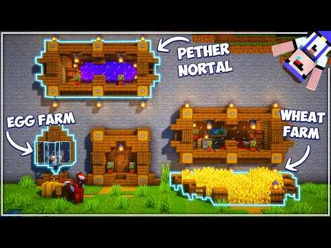 Minecraft: How to Build a Mountain Starter House | Minecraft Build Tutorial 🏡