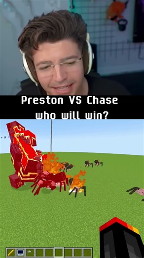 DONT CHECK THE SOUND Preston VS Chase who will win?