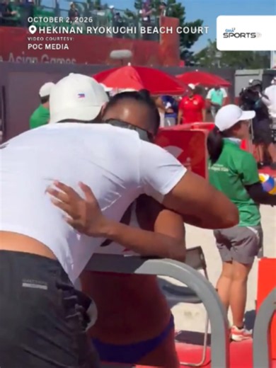 WATCH: Alas Pilipinas Women's Progella, Pagara cop bronze in Asian Games beach volleyball 🇵🇭🥉 Courtesy: POC Media #GMASports #AlasPilipinas