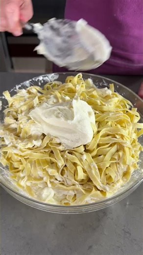 Crostata di tagliatelle: ricetta per le feste #cucinafacile #cucinaitaliana