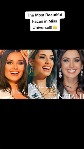 The Most Beautiful Faces in Miss Universe