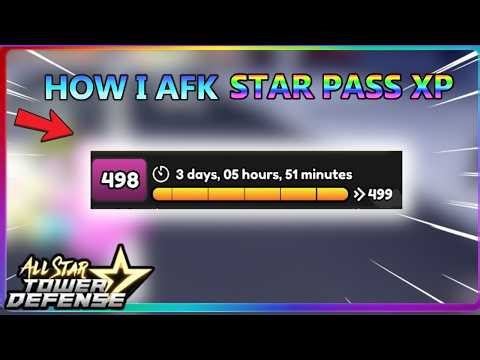 How To the Max Out Starpass, Kills, Damage Task, Exp Units And Levels | All star tower defence.