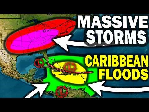 Tropical Update, Stormy Caribbean Flood Threat, Multiple Massive Storms Late April & Early May?