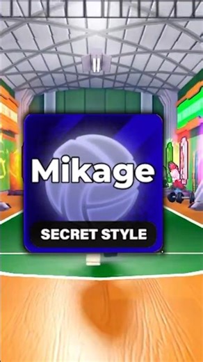 Quick Mikage Showcase In Volleyball Legends #volleyballlegends #roblox