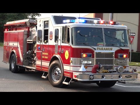 Paramus Fire Department Engine 2 Responding 8/4/25