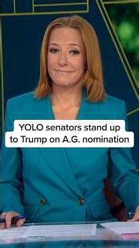 YOLO senators stand up to Trump on A.G. nomination