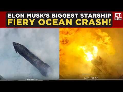 SpaceX’s Most Powerful Starship Explodes On Impact After Completing Testflght | Breaking News