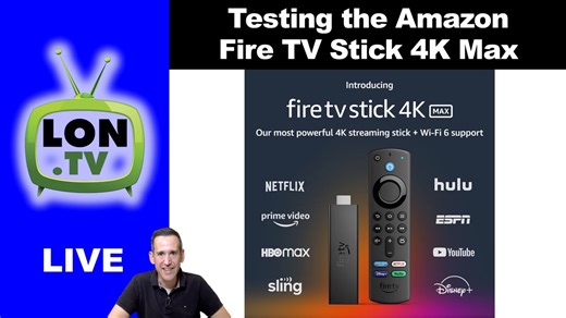 Watch Testing the Fire TV Stick Max on Amazon Live
