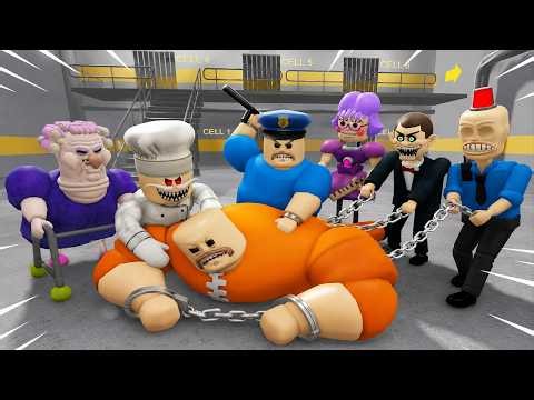 BARRY got CAUGHT! in BARRY'S PRISON RUN! OBBY HARD MODE New Update Roblox Full Gameplay Walkthrough