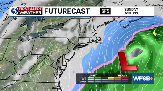 The track for the coastal storm has shifted. We are answering your questions now! | WFSB - Channel 3 Eyewitness News