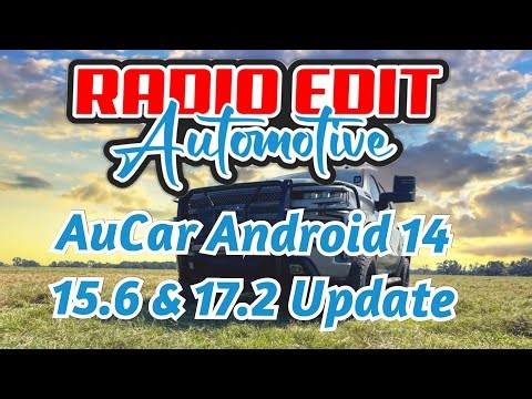 AuCar Silverado Sierra Android 14 How to Update, Software Update Link in Description 