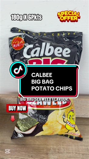 Discover Calbee's Big Bag Potato Chips