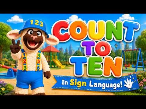Sign the Numbers | Count to 10 in Sign Language | ASL for Kids