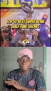 Top 10 Best Super Bowl Halftime Shows 🔥 Agree or disagree? #Super Bowl #nfl #halftimeshow